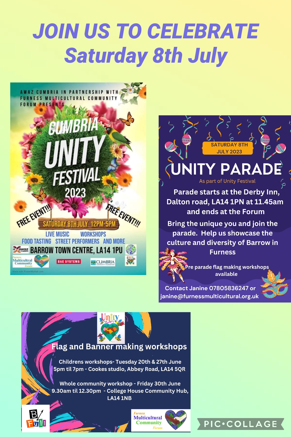 Cumbria Unity Festival 2023 