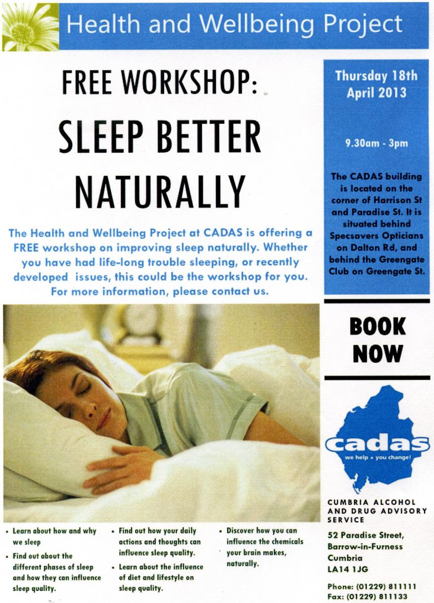 CADAS Sleep Workshop