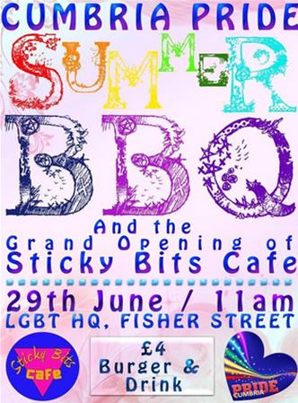 Sticky Bits & Cumbria Pride BBQ
