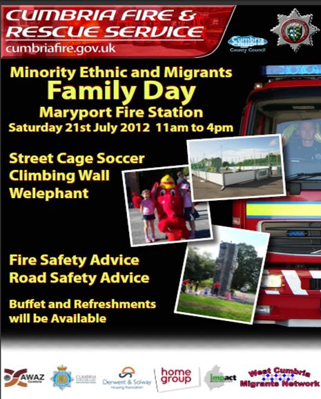 Minority Ethnic & Migrants Family Day July 2012